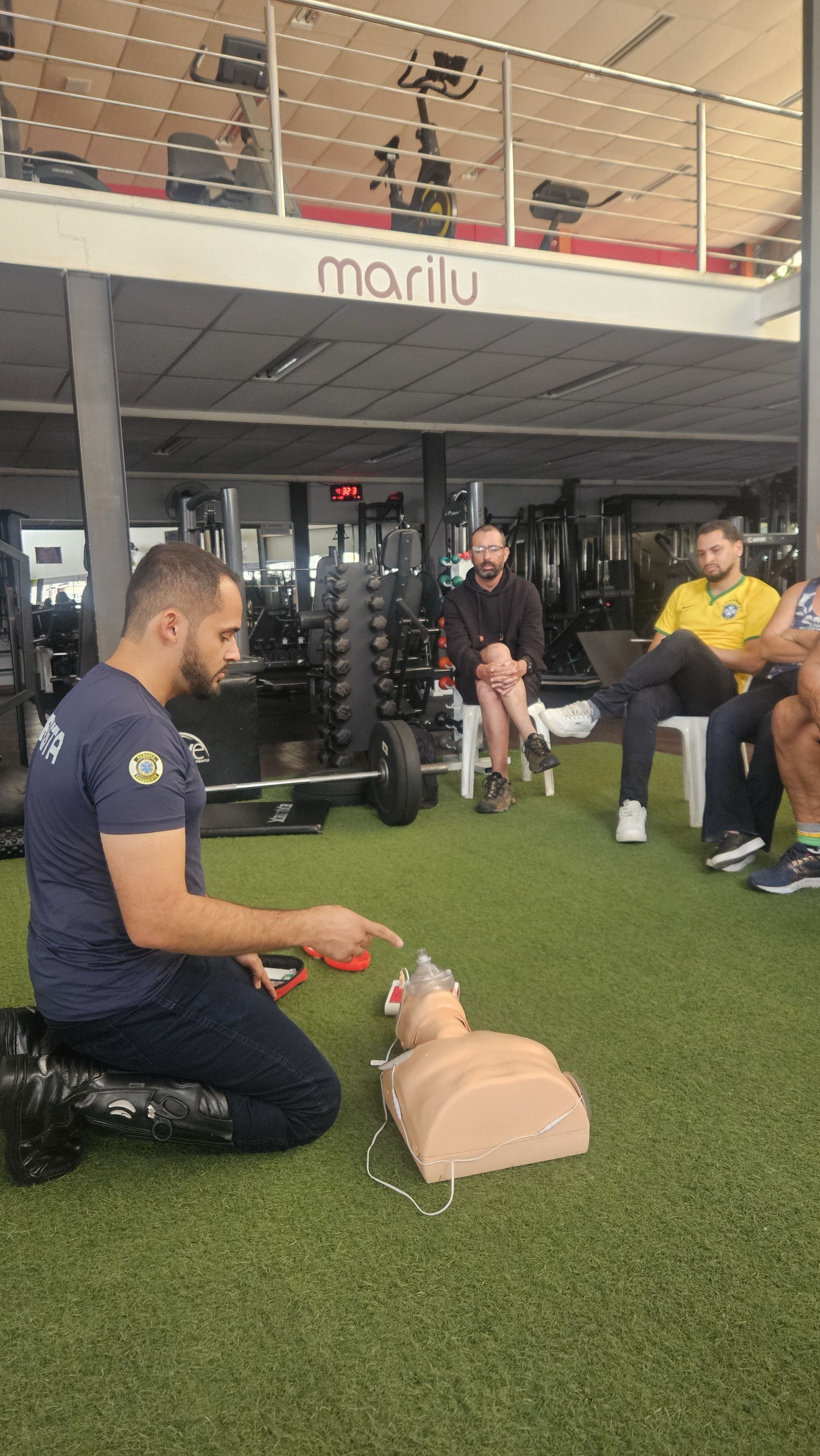 Treinamento academia
